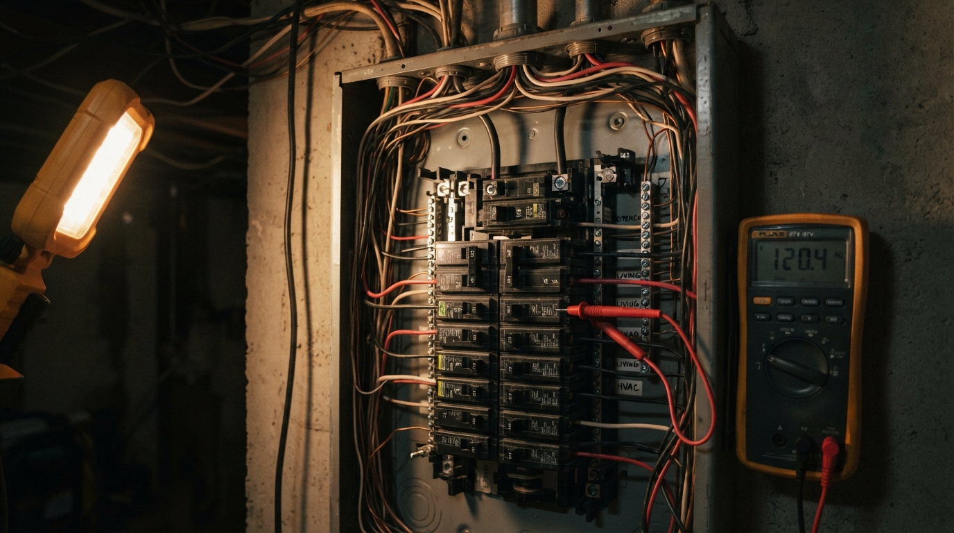 Electrical panel and wiring work by Armstrong Electrical in Little Rock, AR